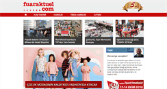 Desktop Screenshot of fuaraktuel.com