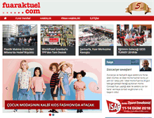 Tablet Screenshot of fuaraktuel.com